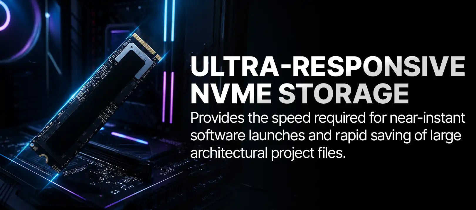 Axis Architecture and Design Pre Built PC NVMe Storage Feature 6