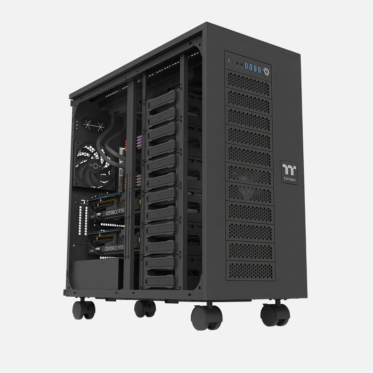 Cortexflo Desktop Cortex : Pro Level AI & ML Pre-Built PC | Threadripper Pro 9975WX, 256