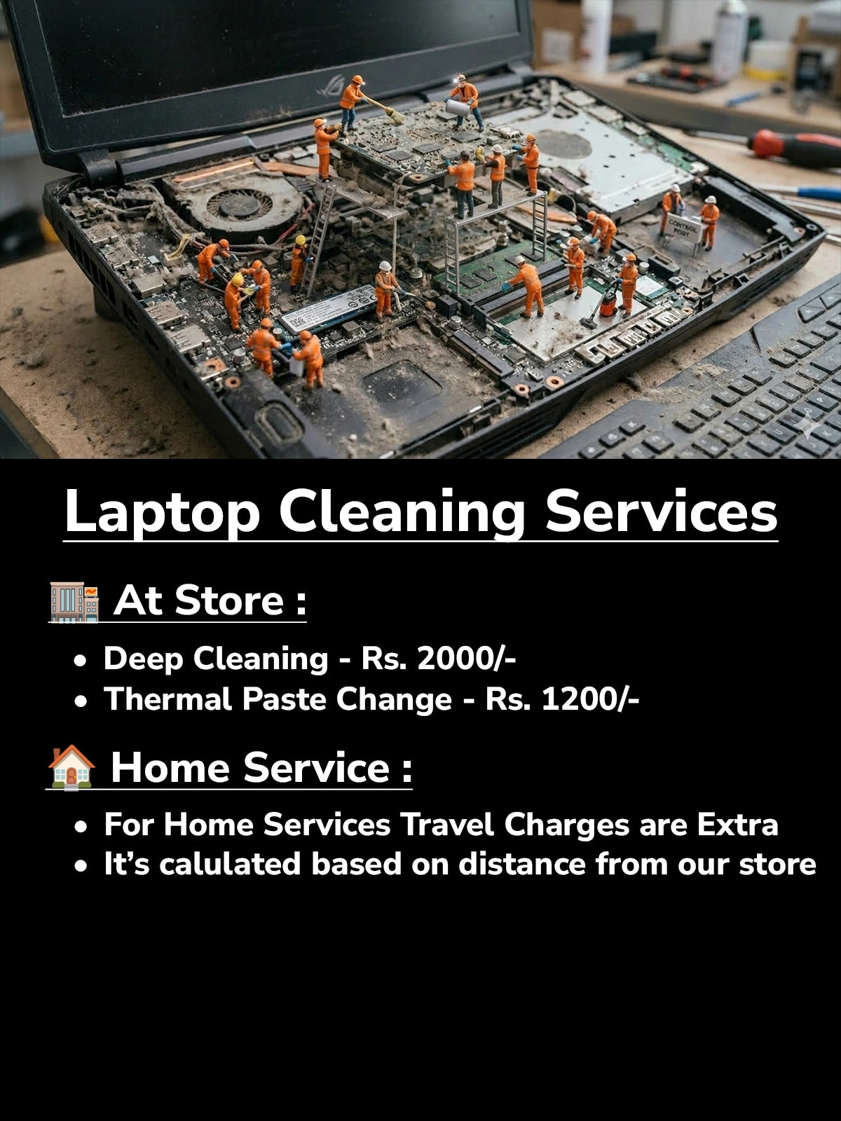 Laptop Cleaning