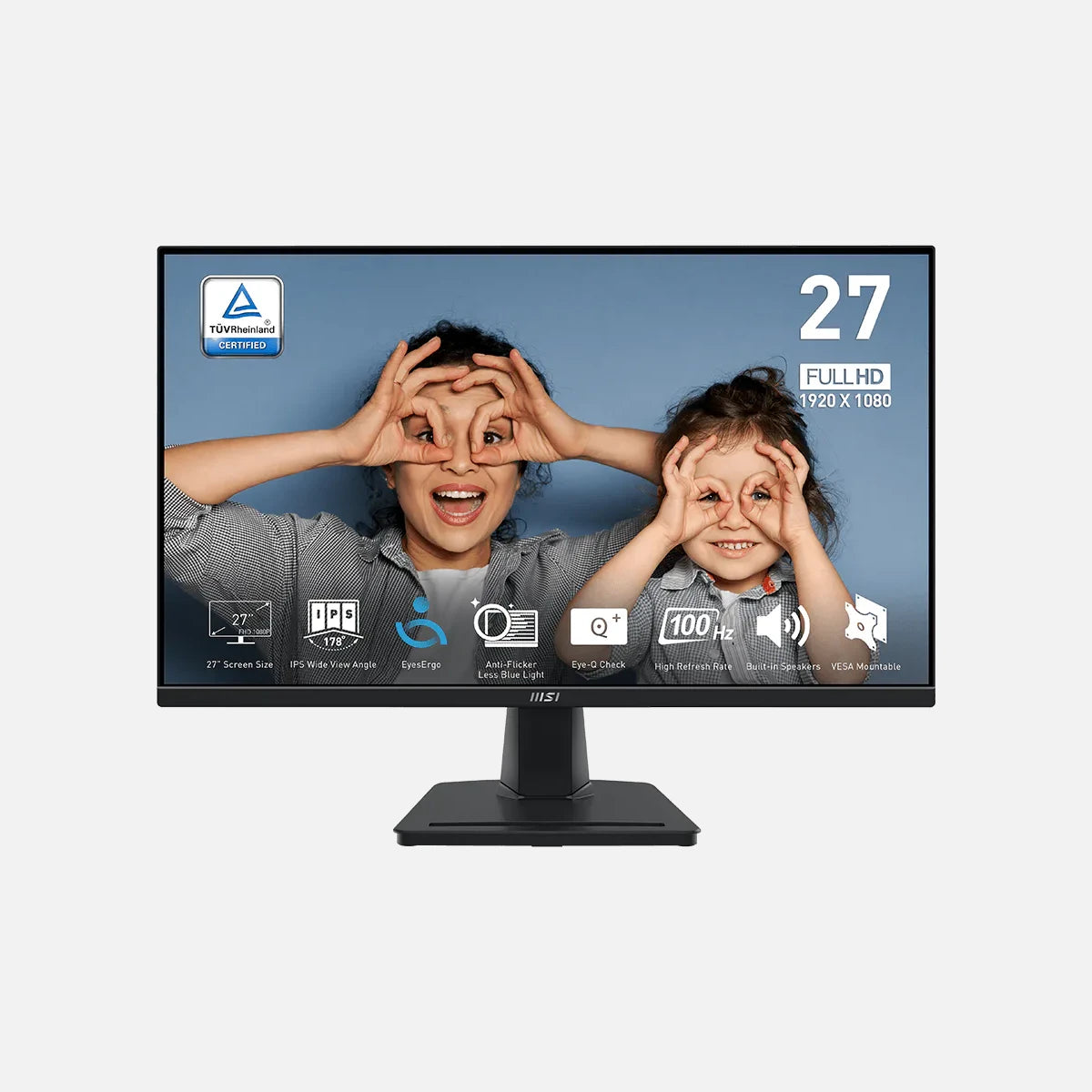 MSI Pro MP275 27 Inch 100Hz IPS Business Monitor with Speakers