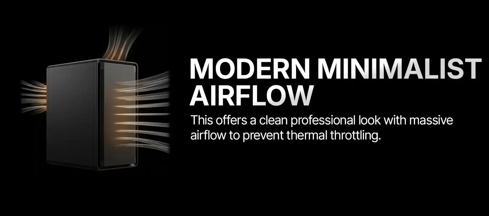 Maestro Photo and Video Editing Pre built PC Cabinet Airflow Feature 8