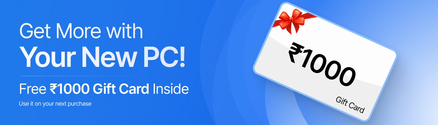 PCBuildz 1000 rupees gift coupon