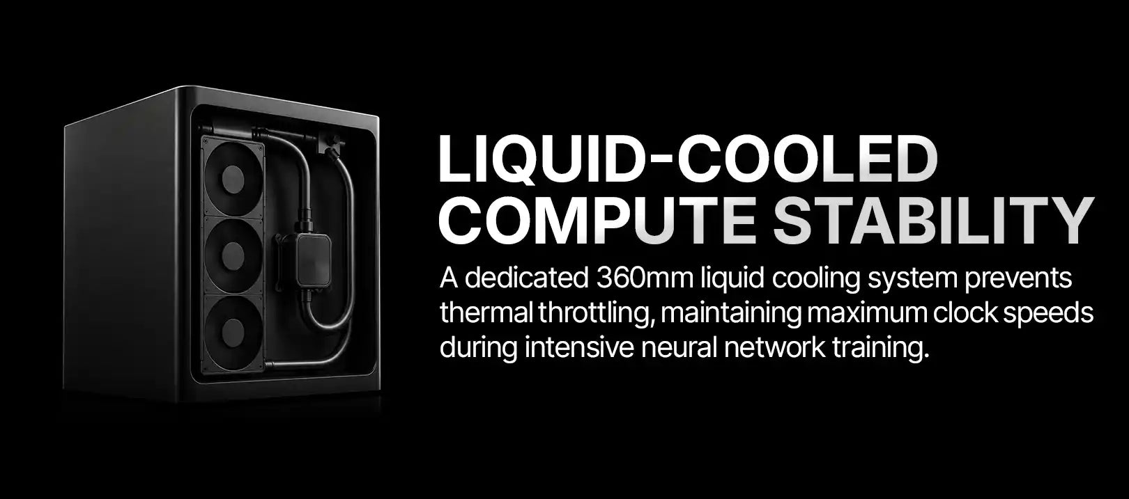 Prime AI and ML Pre built PC Liquid Cooing Feature 10