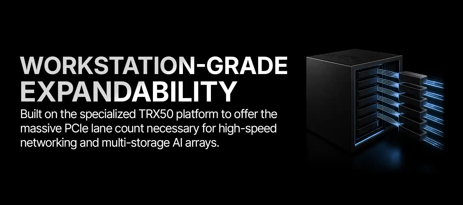 Prime AI and ML Pre built PC TRX50 Platform Feature 7
