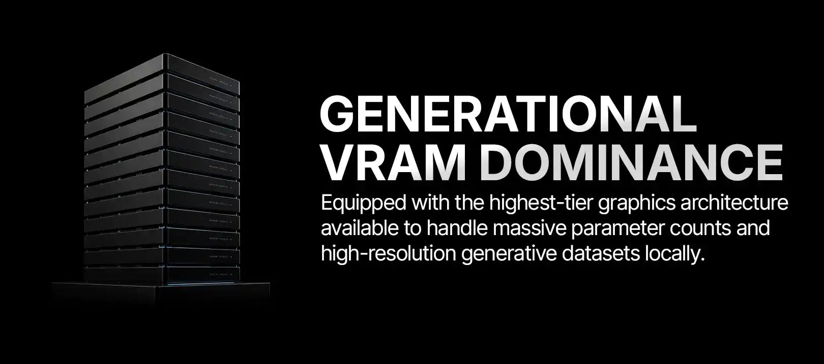Prime AI and ML Pre built PC VRAM Feature 2