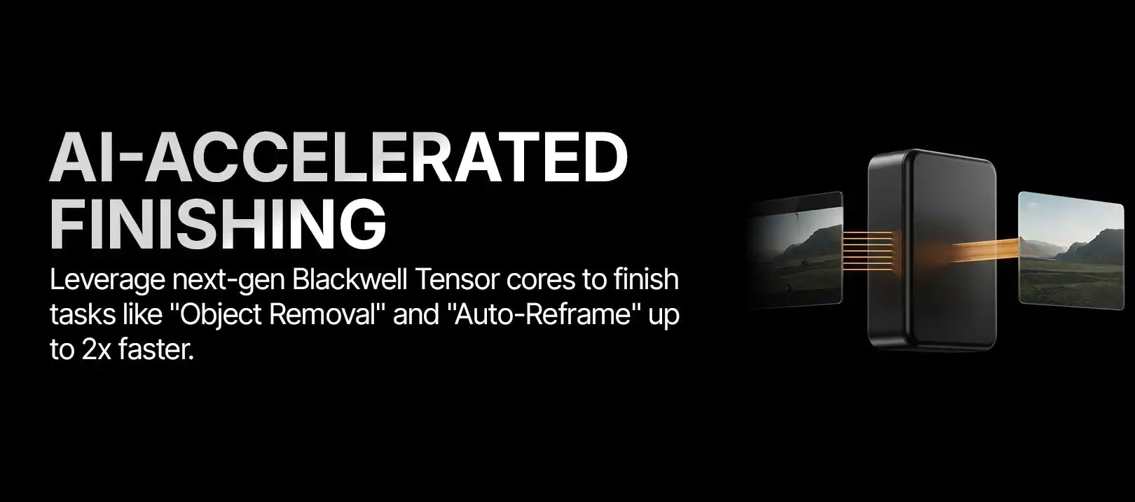 StudioX Photo and Video Editing Pre built PC AI Acceleration Feature 5