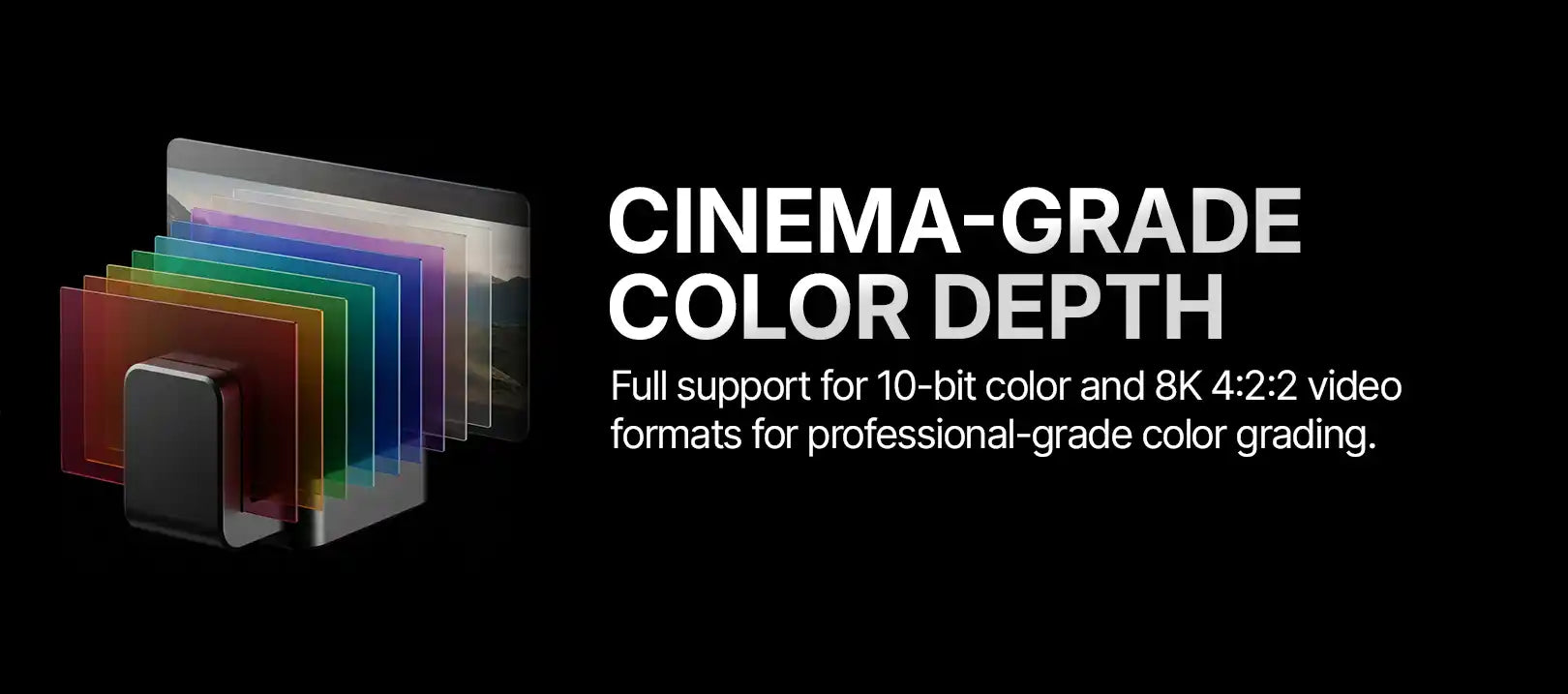 StudioX Photo and Video Editing Pre built PC Color Depth Feature 4
