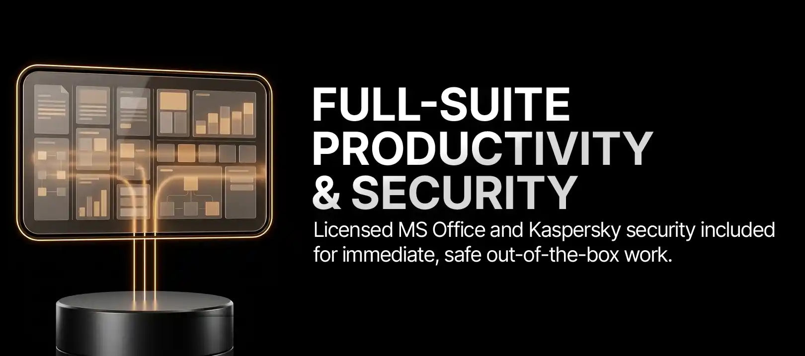 StudioX Photo and Video Editing Pre built PC MsOffice and Antivirus Feature 10