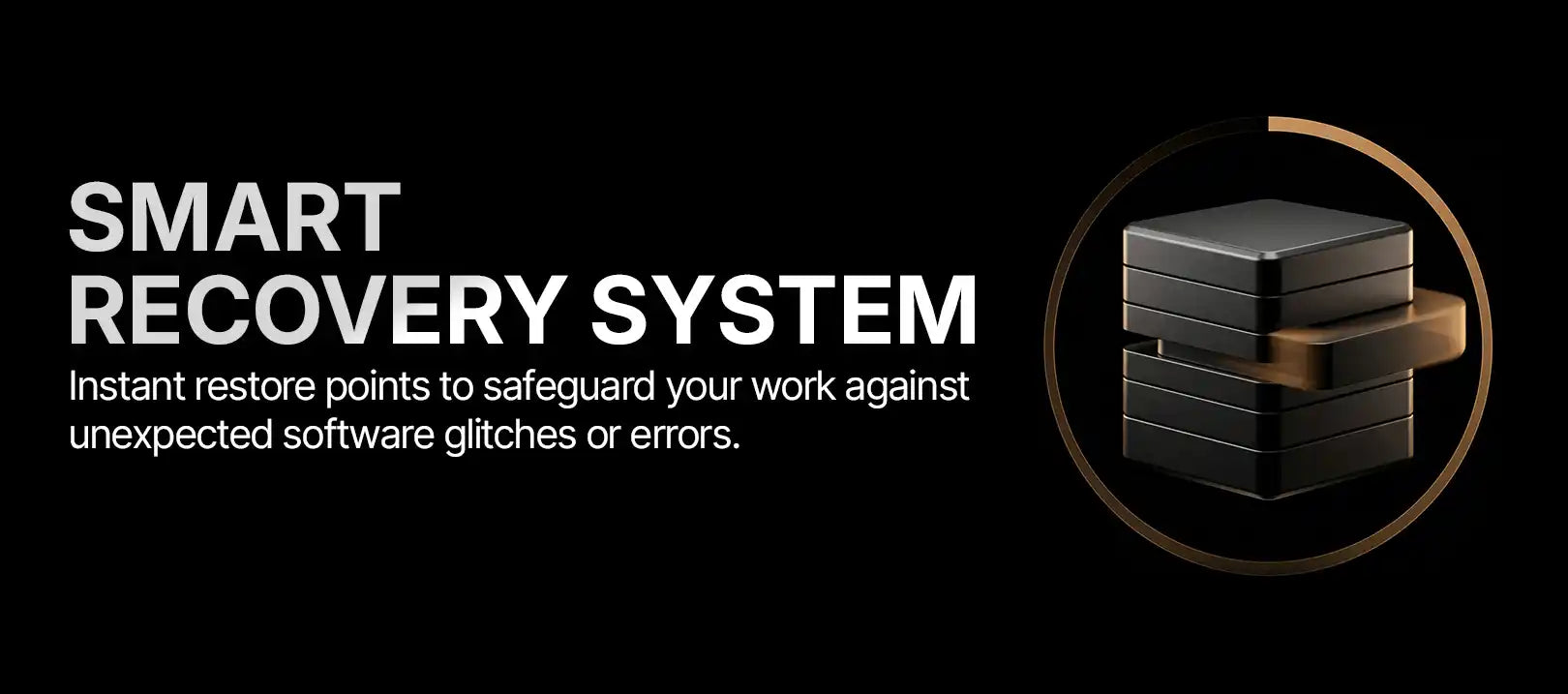 StudioX Photo and Video Editing Pre built PC Smart Recovery System Feature 9
